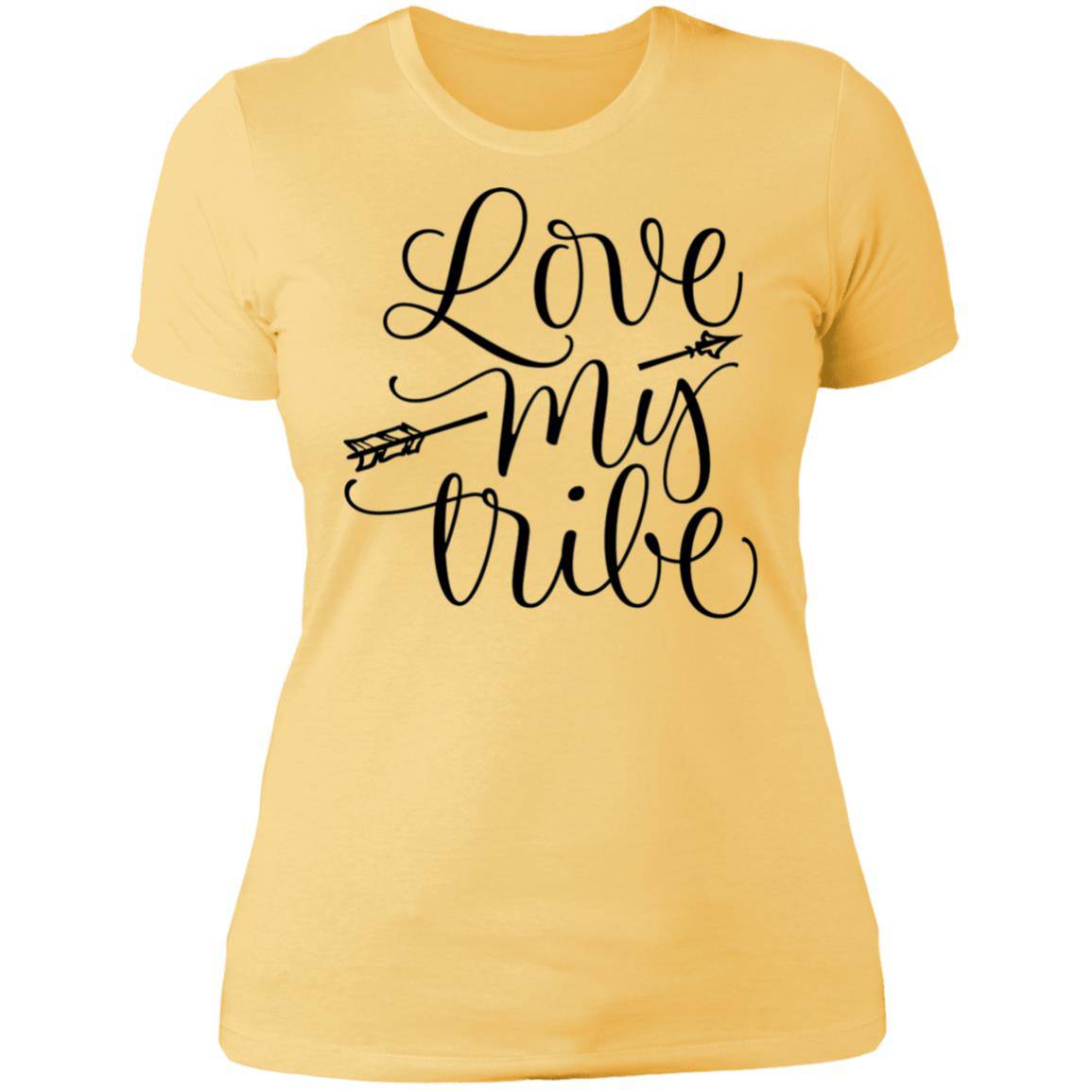 Love My Tribe Ladies' Next Level Boyfriend T-Shirt - Expressive DeZien