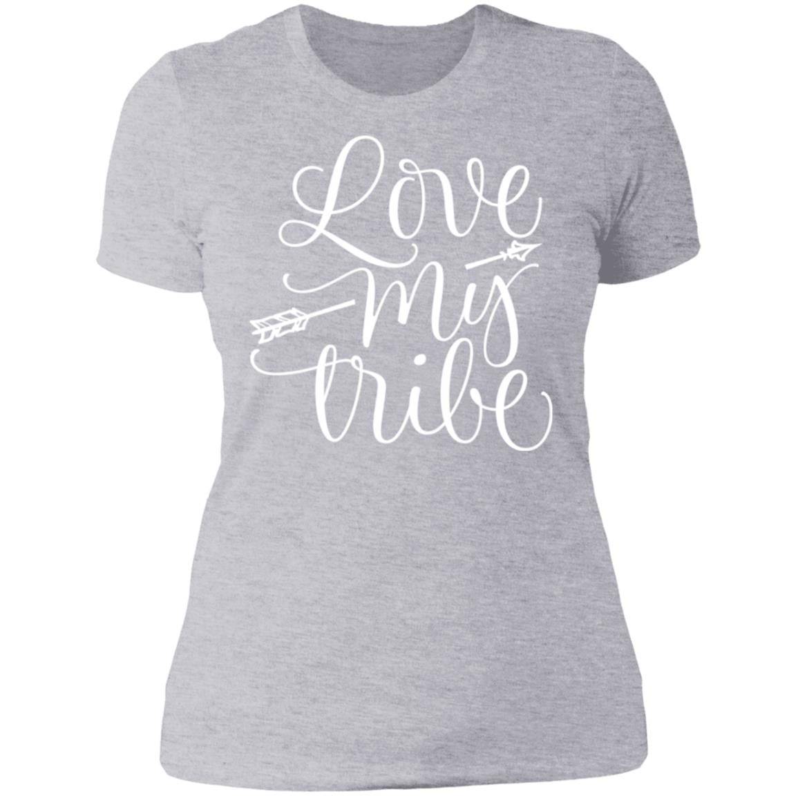 Love my Tribe Ladies' Next Level Boyfriend T-Shirt - Expressive DeZien
