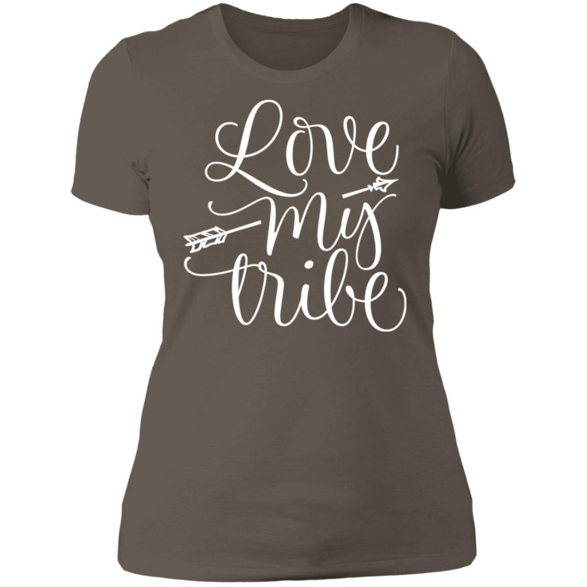 Love my Tribe Ladies' Next Level Boyfriend T-Shirt - Expressive DeZien
