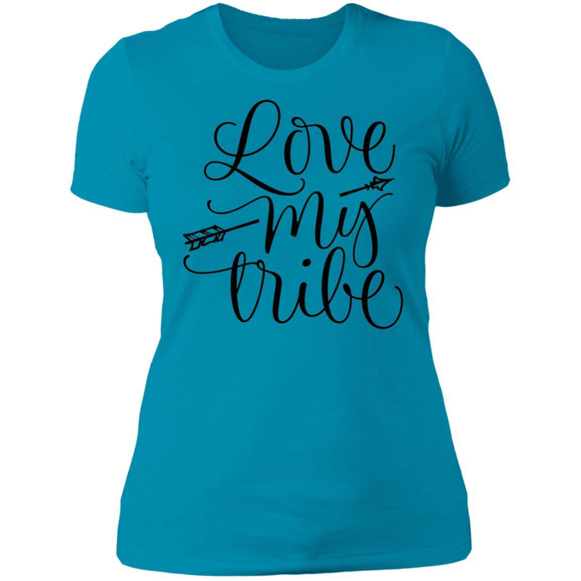 Love My Tribe Ladies' Next Level Boyfriend T-Shirt - Expressive DeZien