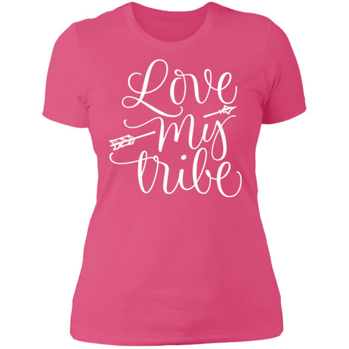 Love my Tribe Ladies' Next Level Boyfriend T-Shirt - Expressive DeZien