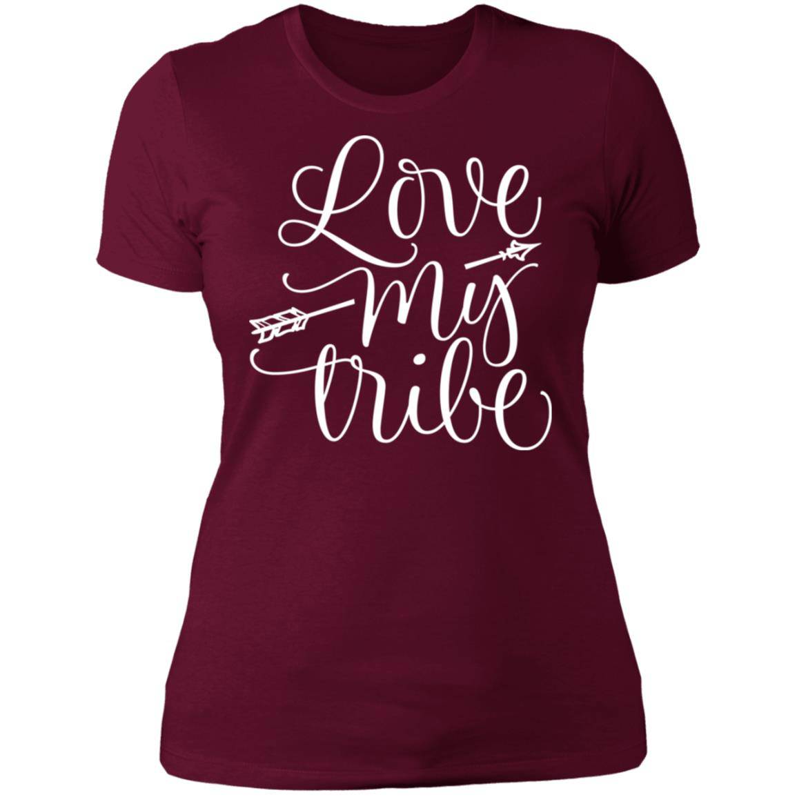 Love my Tribe Ladies' Next Level Boyfriend T-Shirt - Expressive DeZien