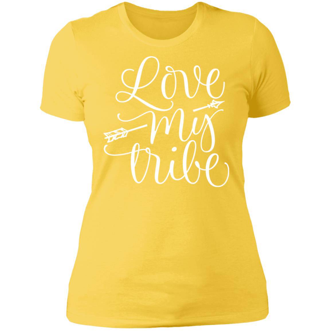 Love my Tribe Ladies' Next Level Boyfriend T-Shirt - Expressive DeZien