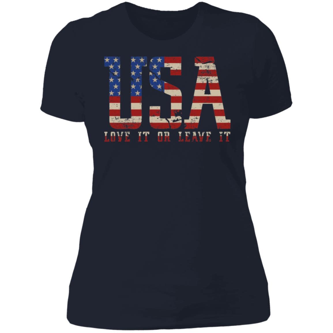 Love it or Leave it Ladies' Next Level Boyfriend T-Shirt - Expressive DeZien