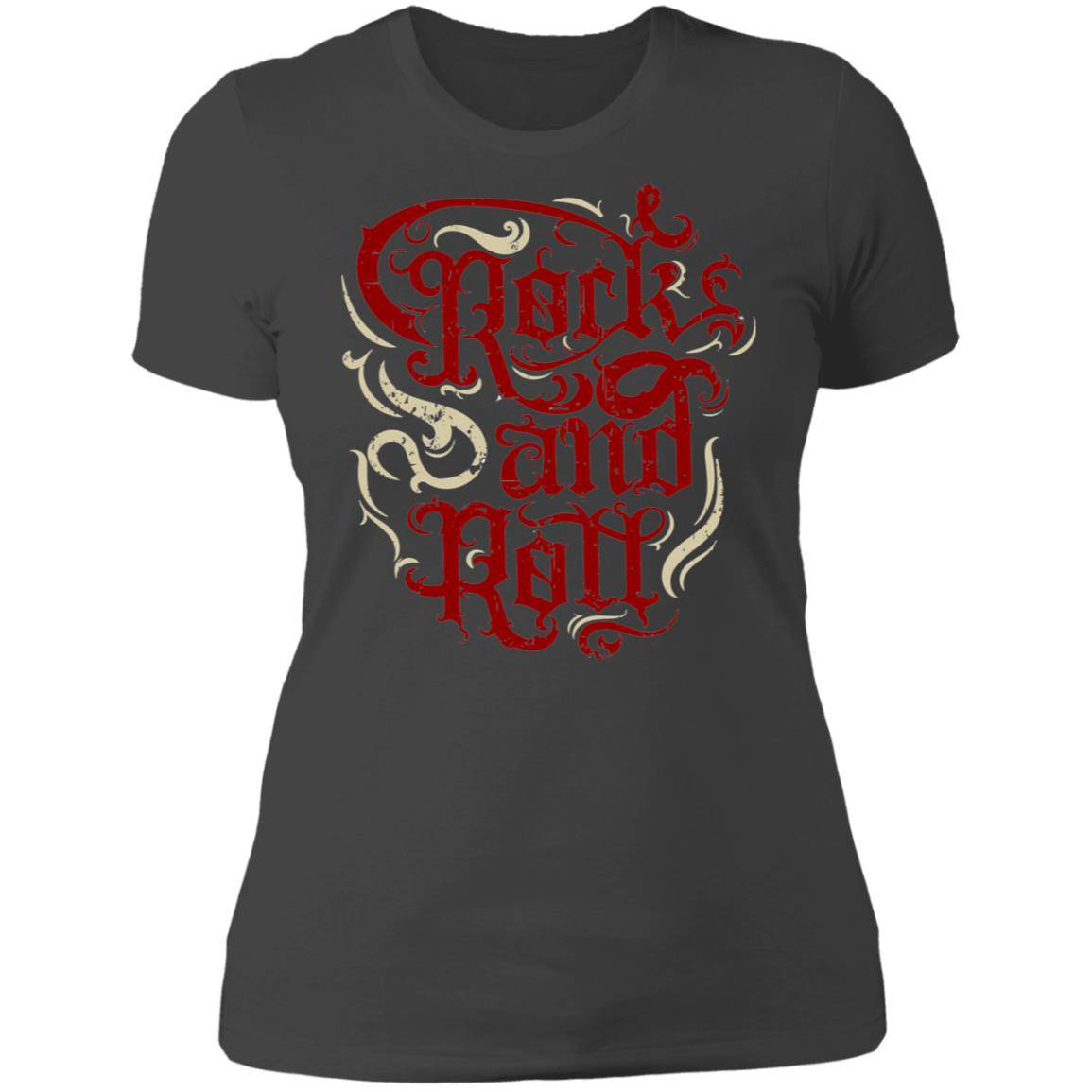 Rock and Roll Ladies' Next Level Boyfriend T-Shirt - Expressive DeZien