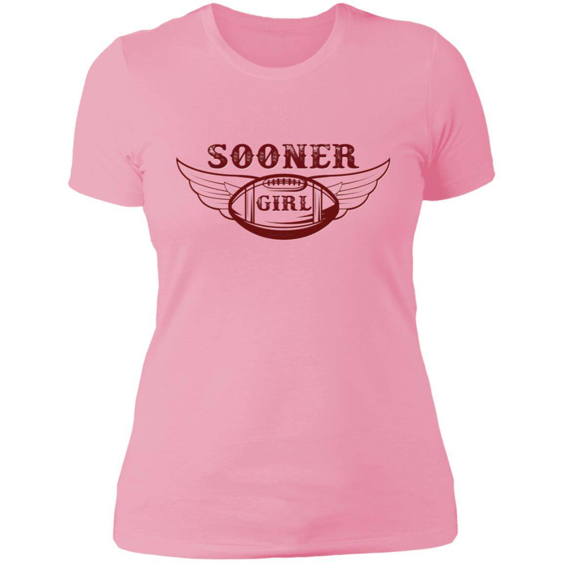 Sooner Girl Ladies' Next Level Boyfriend T-Shirt - Expressive DeZien