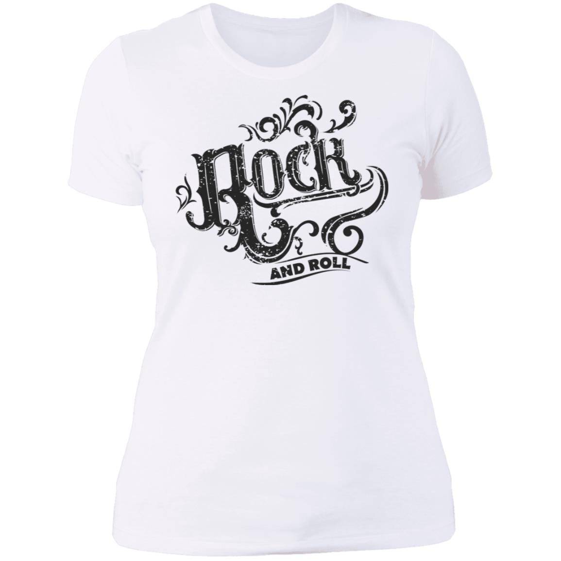 Rock and Roll Ladies' Boyfriend T-Shirt - Expressive DeZien