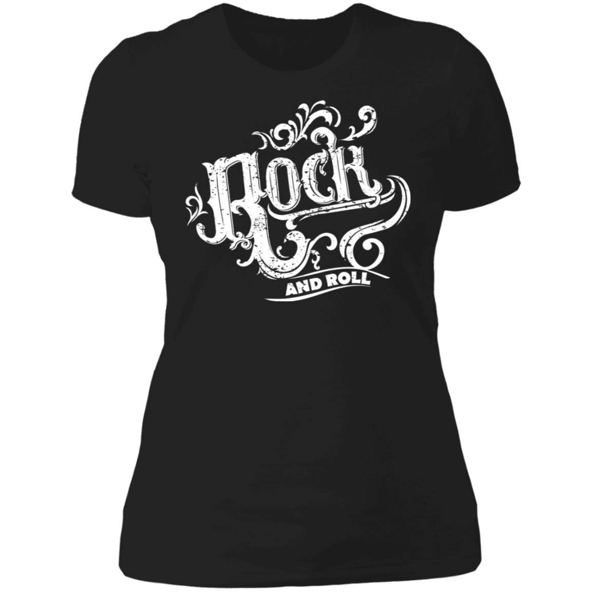 Rock and Roll Ladies' Boyfriend T-Shirt - Expressive DeZien