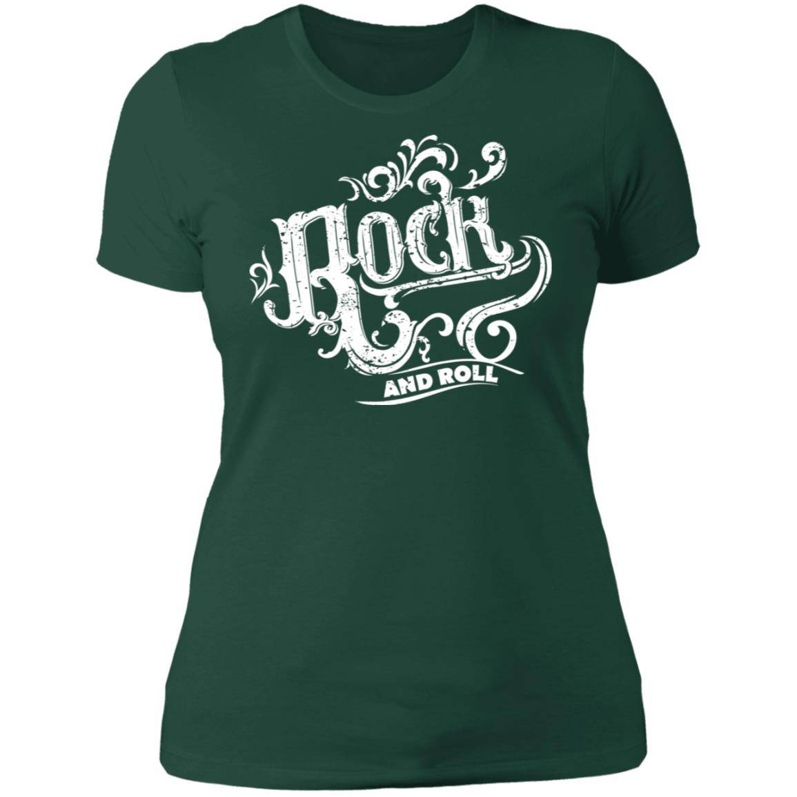 Rock and Roll Ladies' Boyfriend T-Shirt - Expressive DeZien