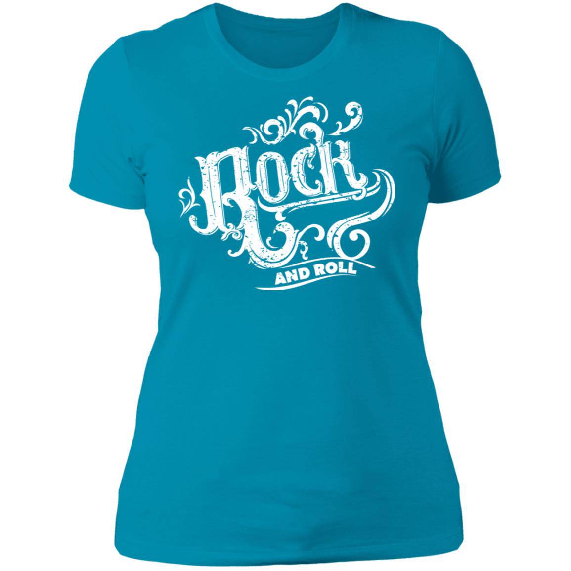Rock and Roll Ladies' Boyfriend T-Shirt - Expressive DeZien