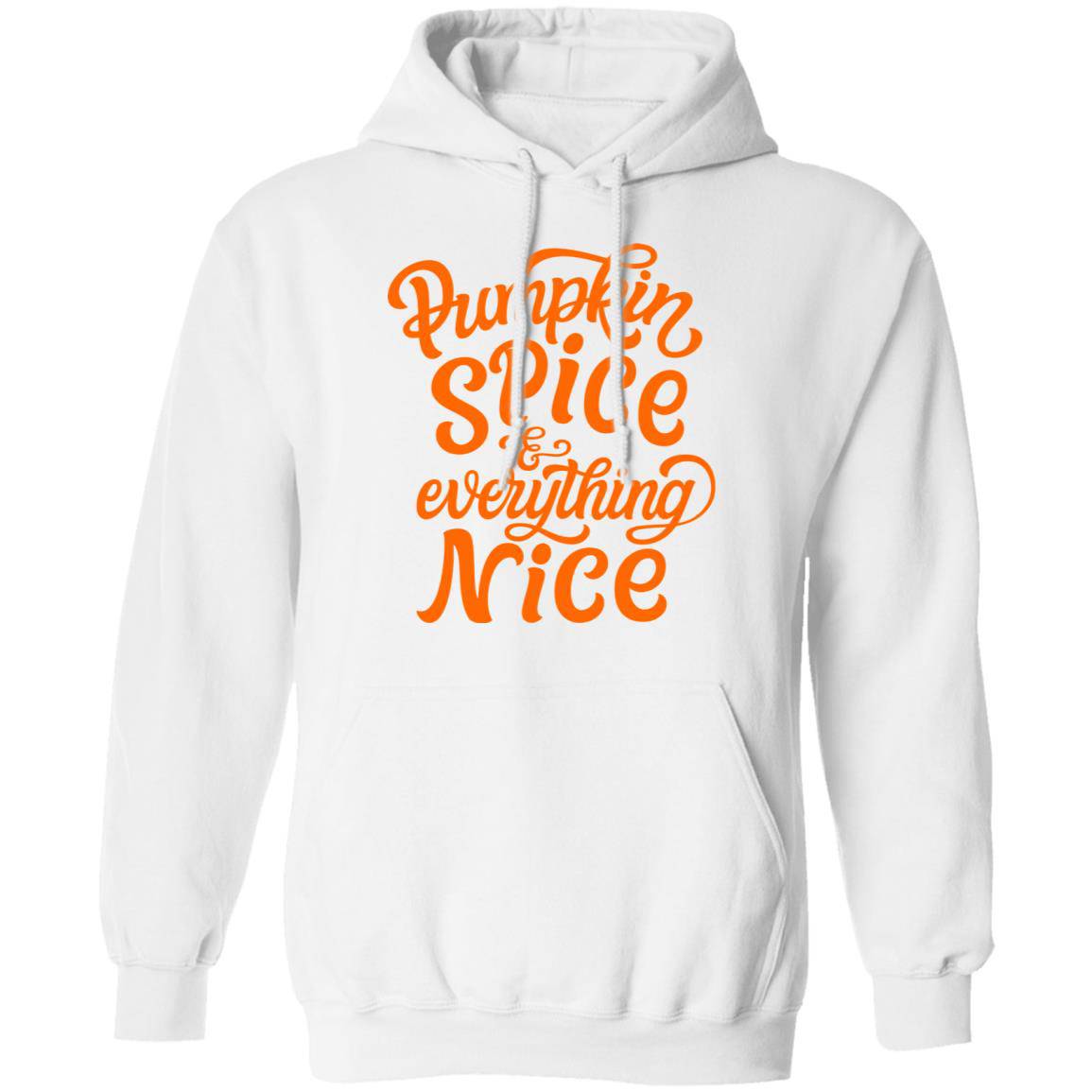 Pumpkin Spice Ladies' Pullover Hooded Sweatshirt - Expressive DeZien