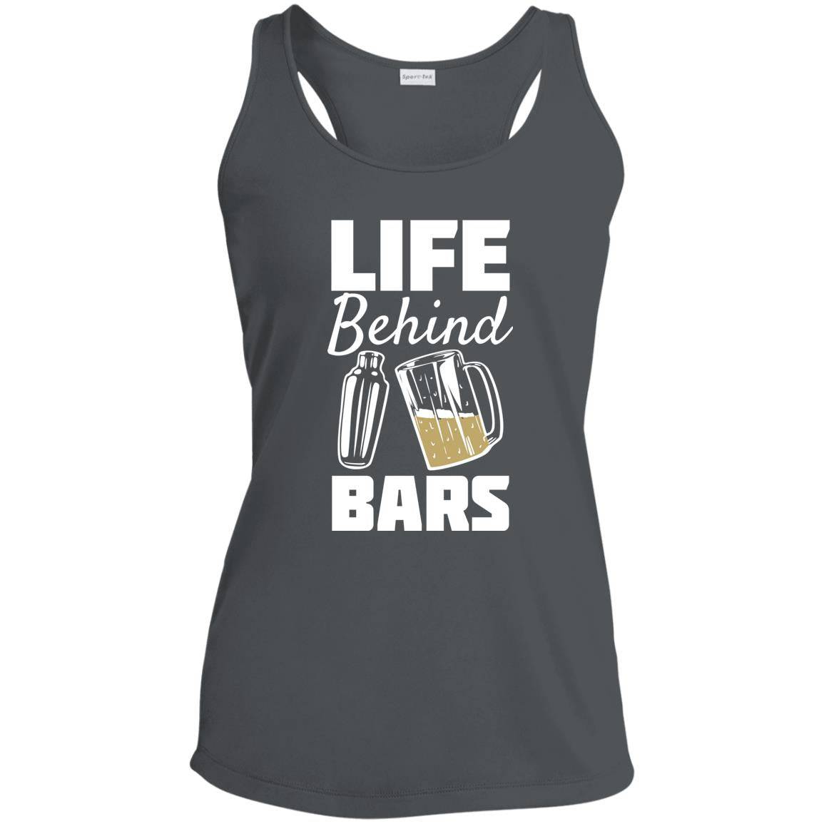 Life Behind Bars Ladies' Performance Racerback Tank - Expressive DeZien