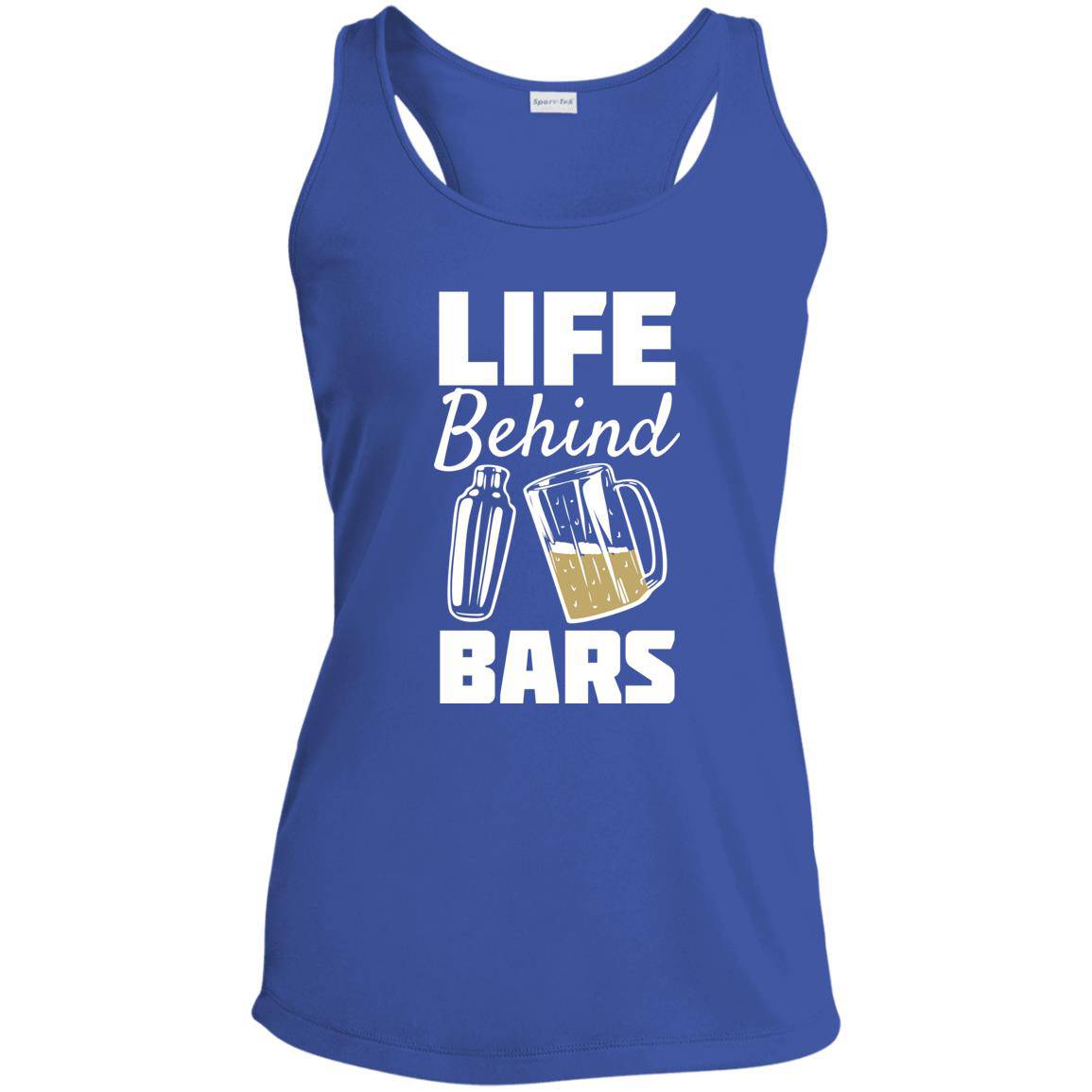 Life Behind Bars Ladies' Performance Racerback Tank - Expressive DeZien