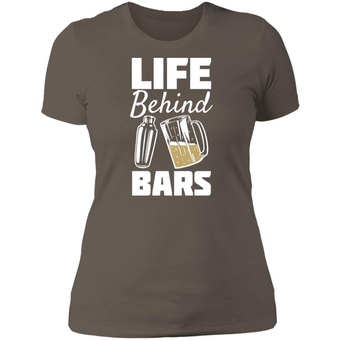 Life Behind Bars Ladies' Boyfriend T-Shirt - Expressive DeZien