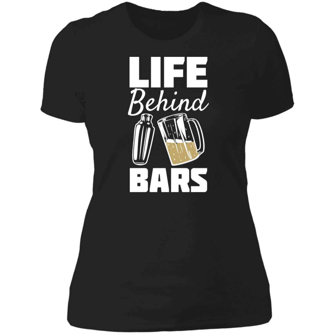 Life Behind Bars Ladies' Boyfriend T-Shirt - Expressive DeZien