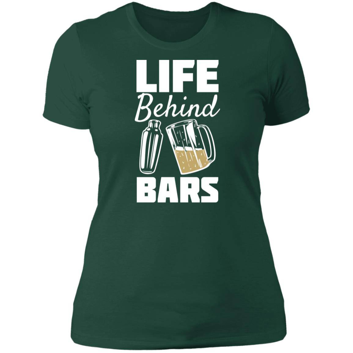 Life Behind Bars Ladies' Boyfriend T-Shirt - Expressive DeZien