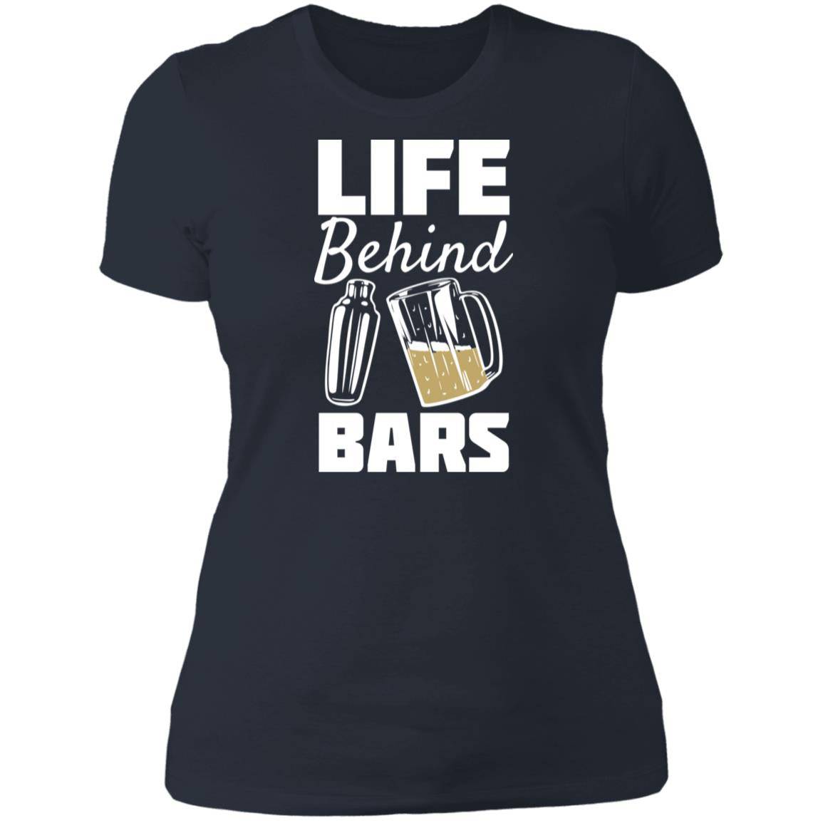 Life Behind Bars Ladies' Boyfriend T-Shirt - Expressive DeZien