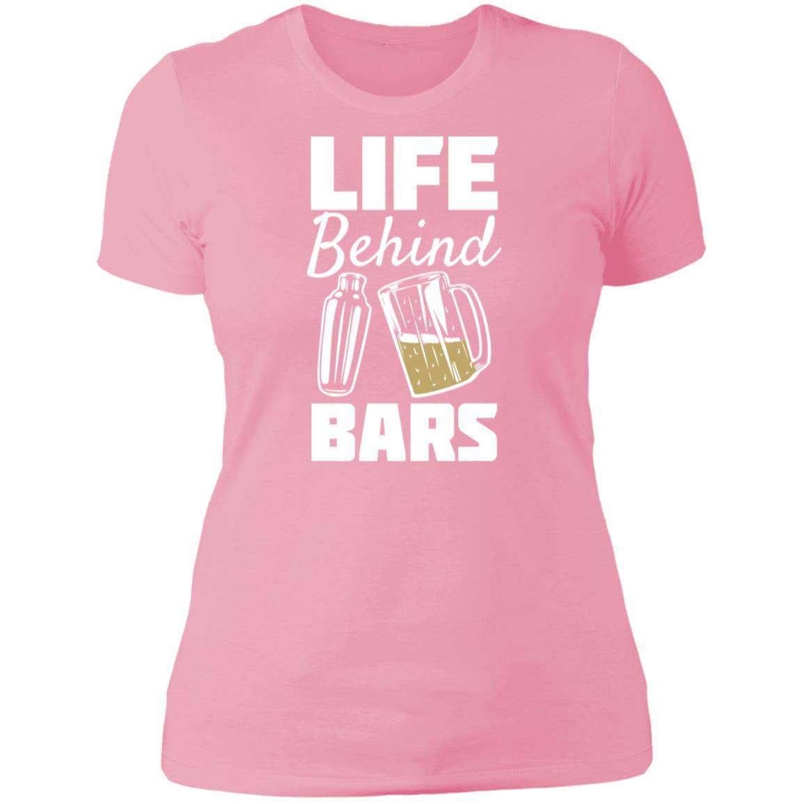 Life Behind Bars Ladies' Boyfriend T-Shirt - Expressive DeZien