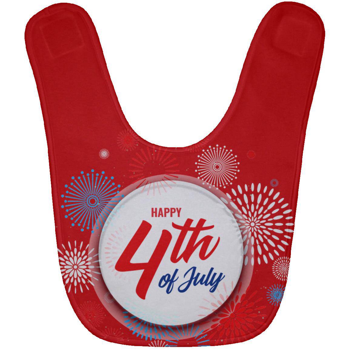 Happy 4th of July Baby Bib - Expressive DeZien