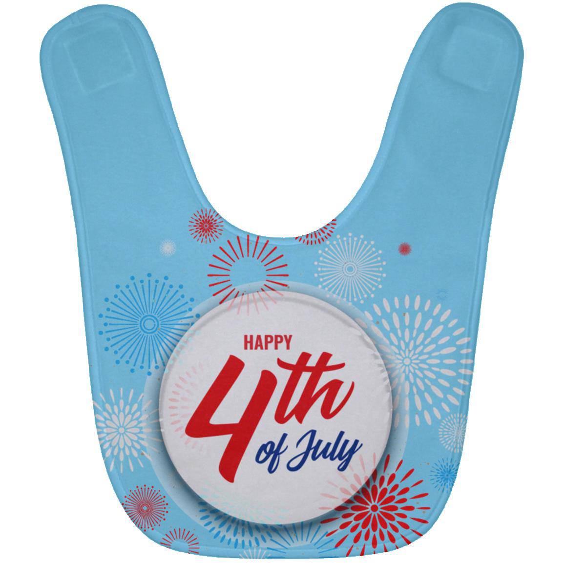 Happy 4th of July Baby Bib - Expressive DeZien
