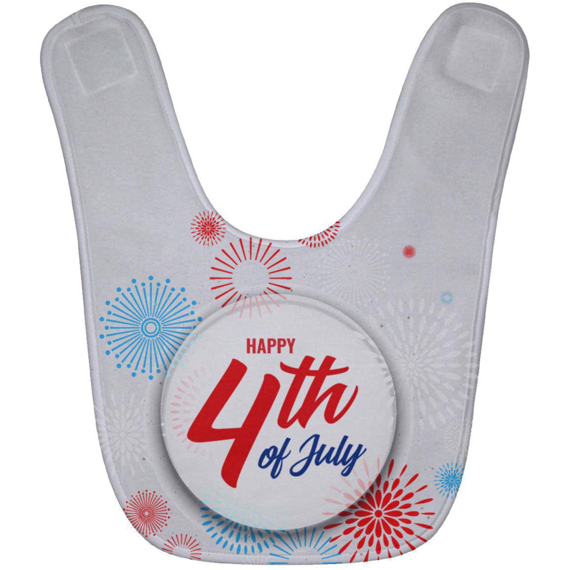 Happy 4th of July Baby Bib - Expressive DeZien
