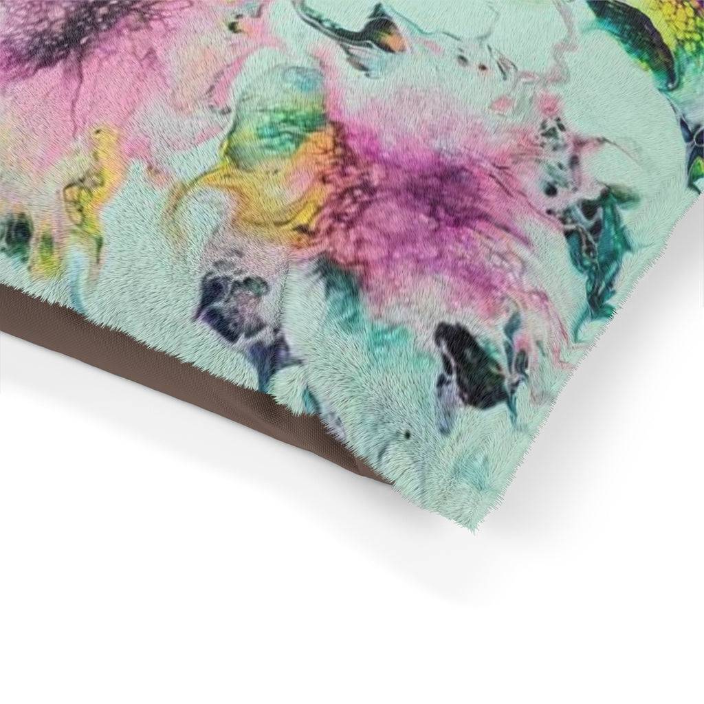 Pet Bed Watercolor Delight Original Artwork by apb_funkylittlethings - Expressive DeZien
