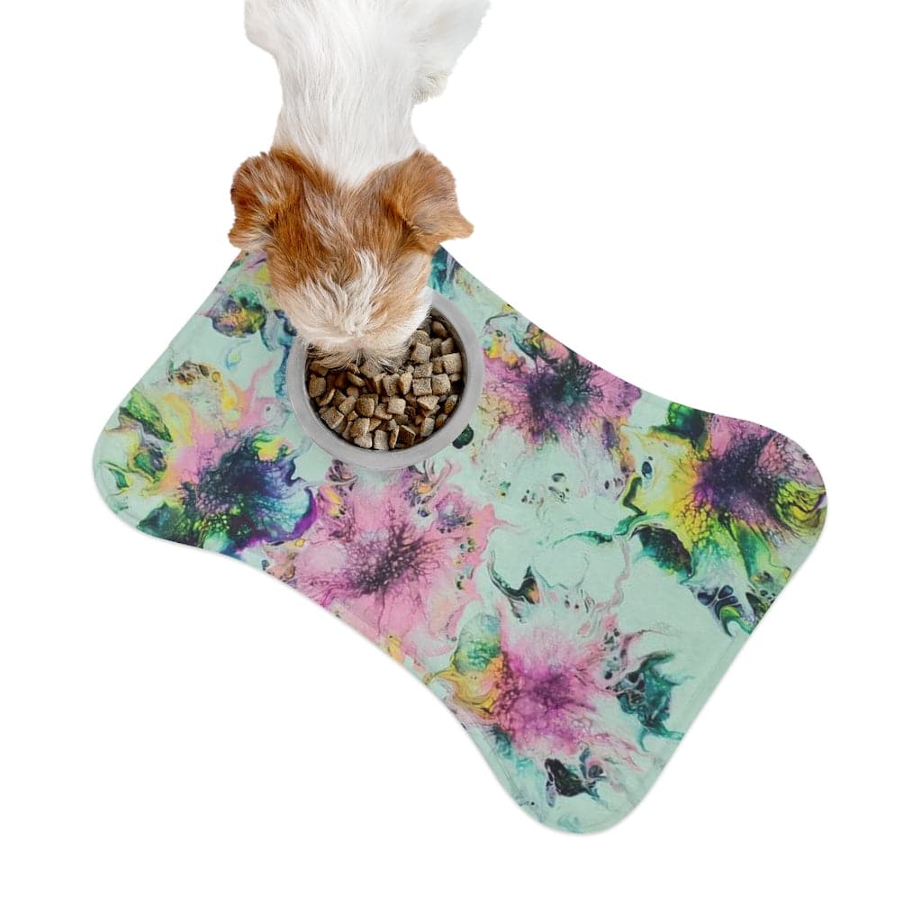 Pet Feeding Mats Watercolor Delight Original Artwork by apb_funkylittlethings - Expressive DeZien