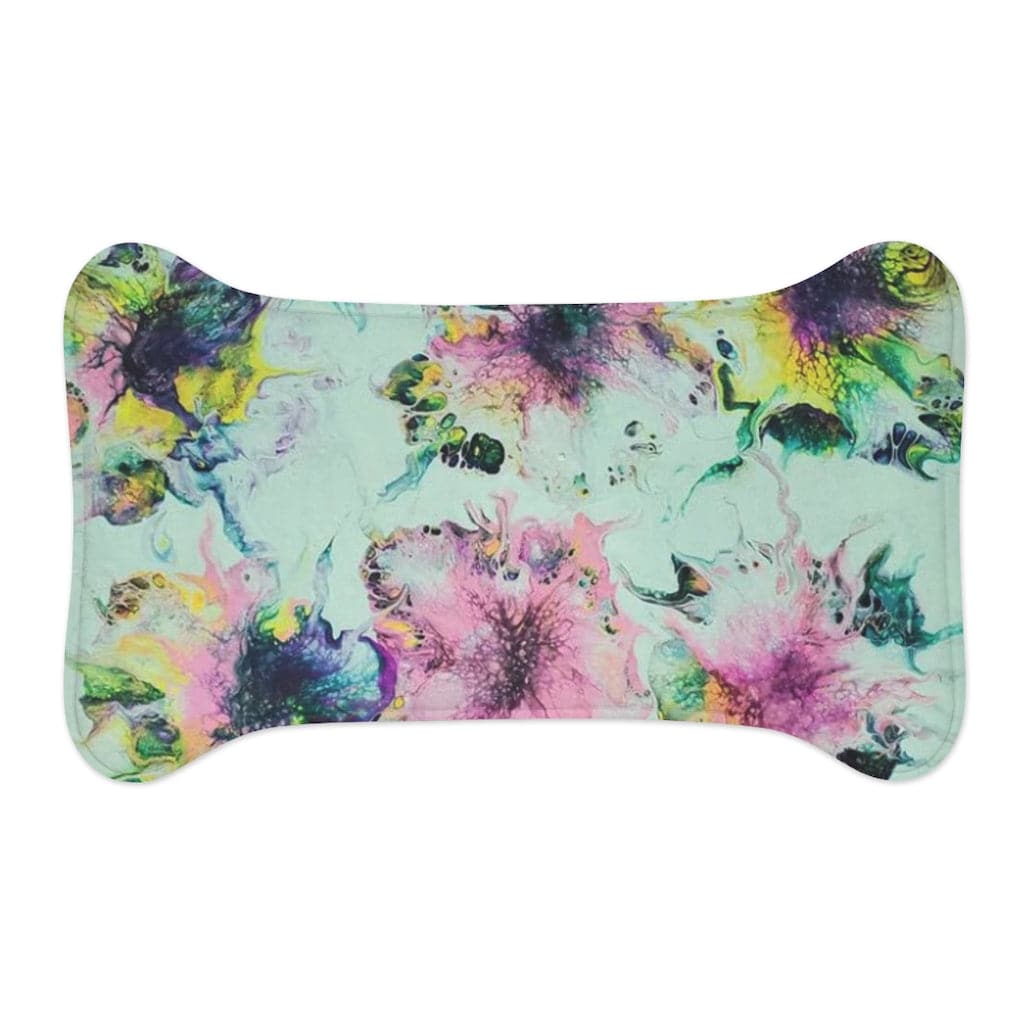 Pet Feeding Mats Watercolor Delight Original Artwork by apb_funkylittlethings - Expressive DeZien