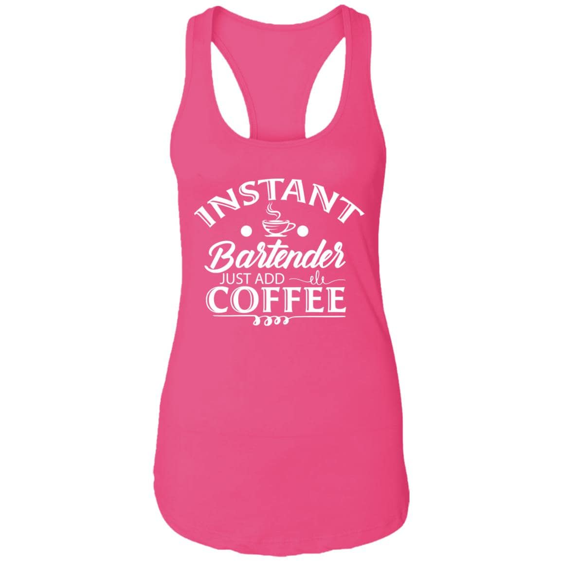 Instant Bartender Ladies Ideal Racerback Tank - Expressive DeZien