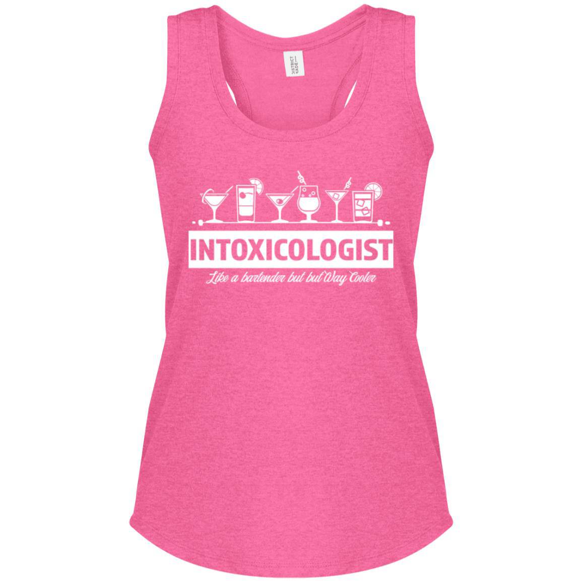 Intoxicologist Bartender Women's Perfect Tri Racerback Tank - Expressive DeZien