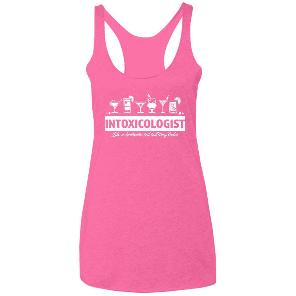 Intoxicologist Bartender Ladies' Triblend Racerback Tank - Expressive DeZien