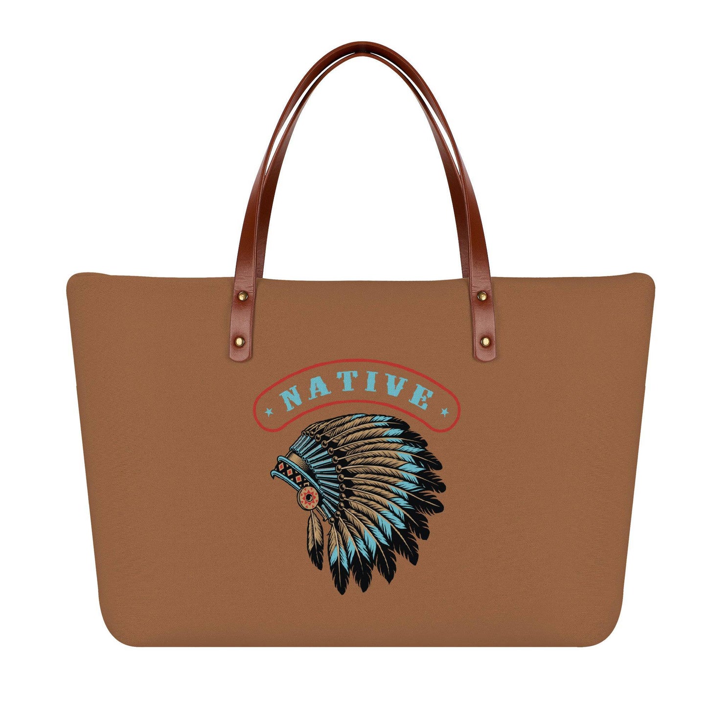 Native Print Tote Bag Purse - Expressive DeZien