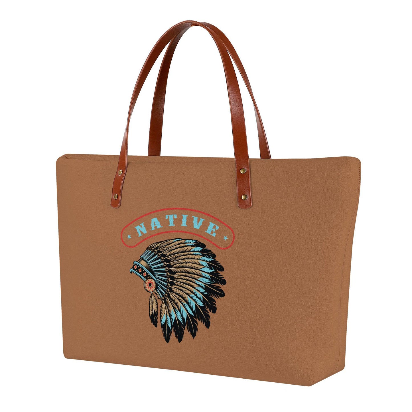 Native Print Tote Bag Purse - Expressive DeZien