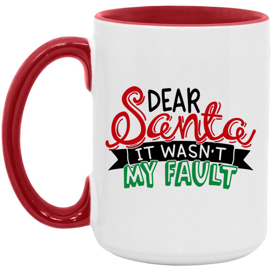Dear Santa 15oz. Accent Mug - Expressive DeZien