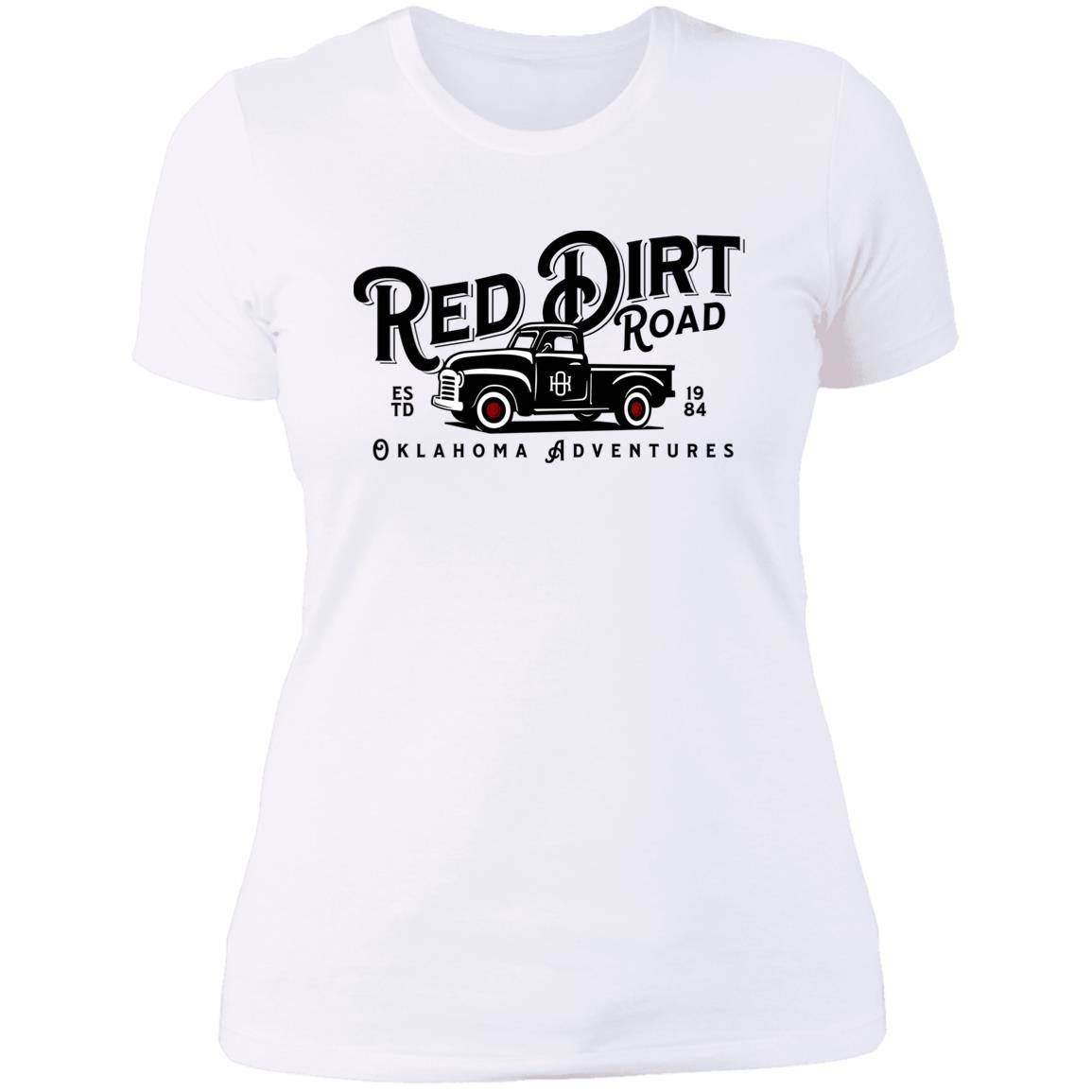 Red Dirt Road Adventures Next Level Ladies' Boyfriend Tee - Expressive DeZien