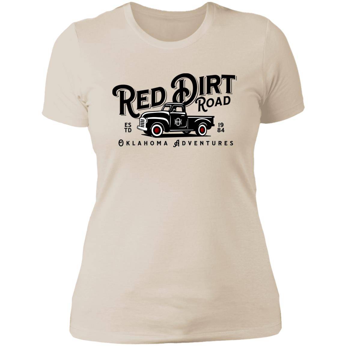 Red Dirt Road Adventures Next Level Ladies' Boyfriend Tee - Expressive DeZien