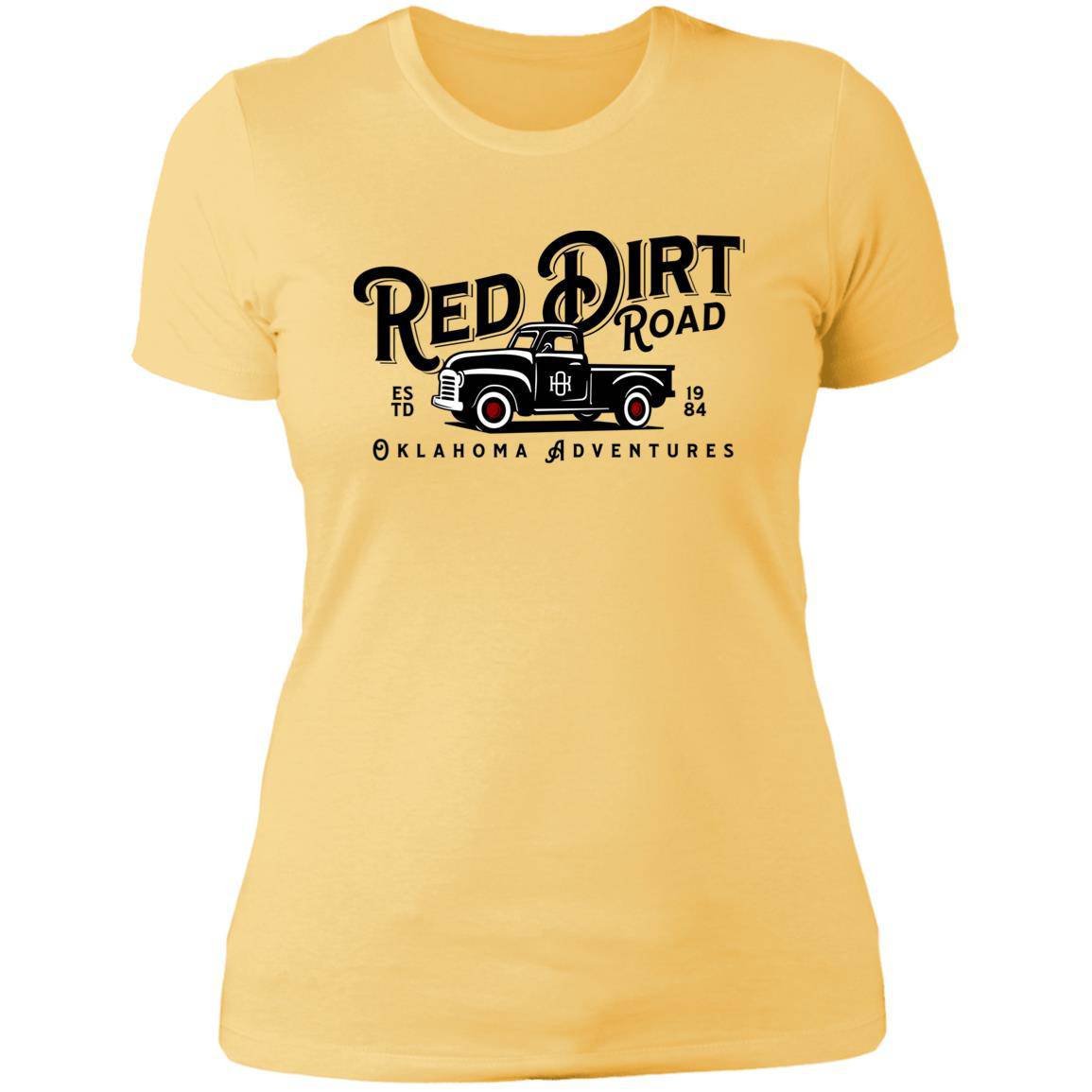 Red Dirt Road Adventures Next Level Ladies' Boyfriend Tee - Expressive DeZien