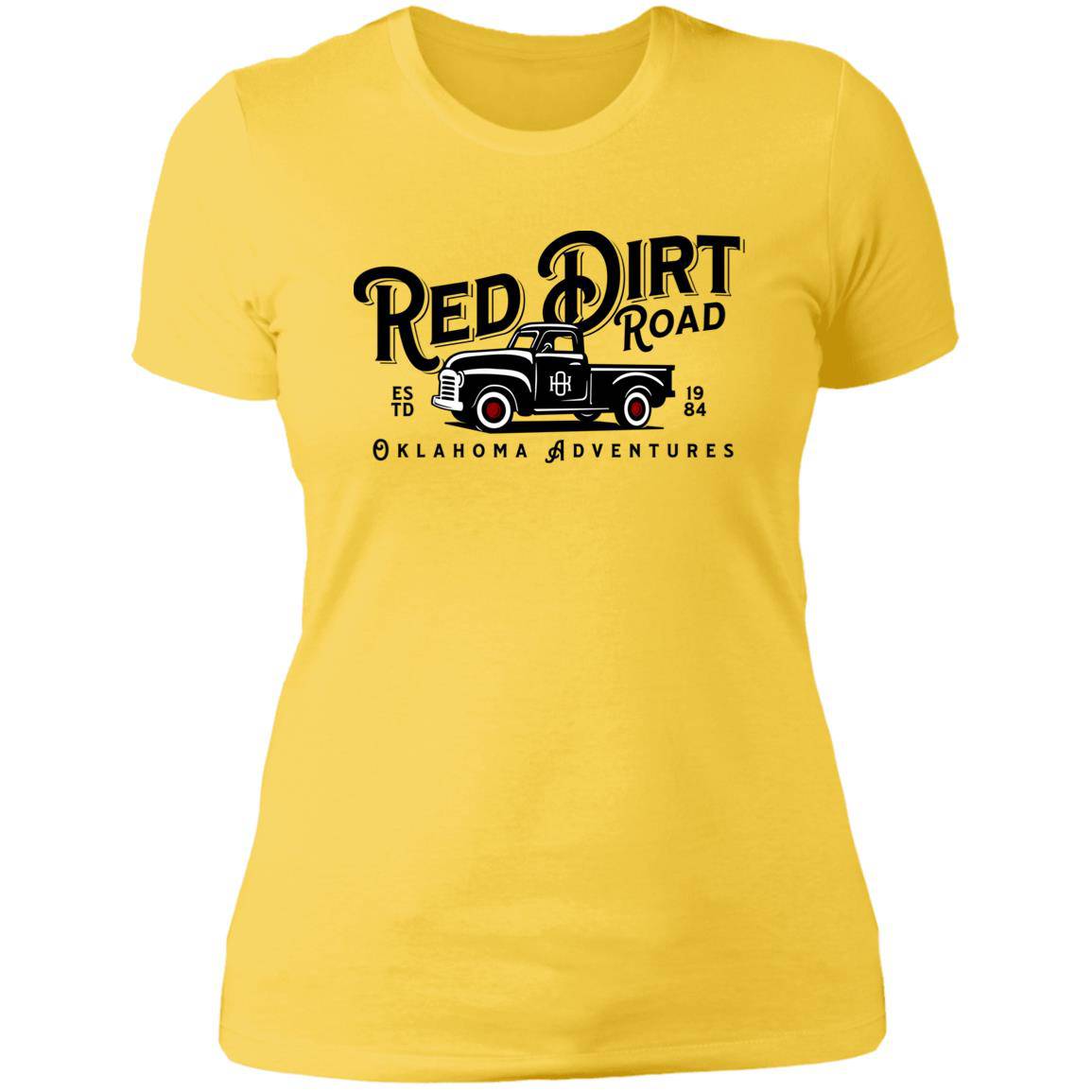 Red Dirt Road Adventures Next Level Ladies' Boyfriend Tee - Expressive DeZien