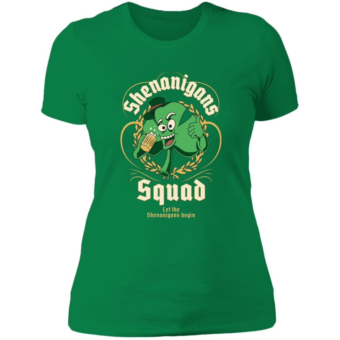 Shenanigans Squad Next Level Ladies' Boyfriend T-Shirt - Get ready for some fun! - Expressive DeZien