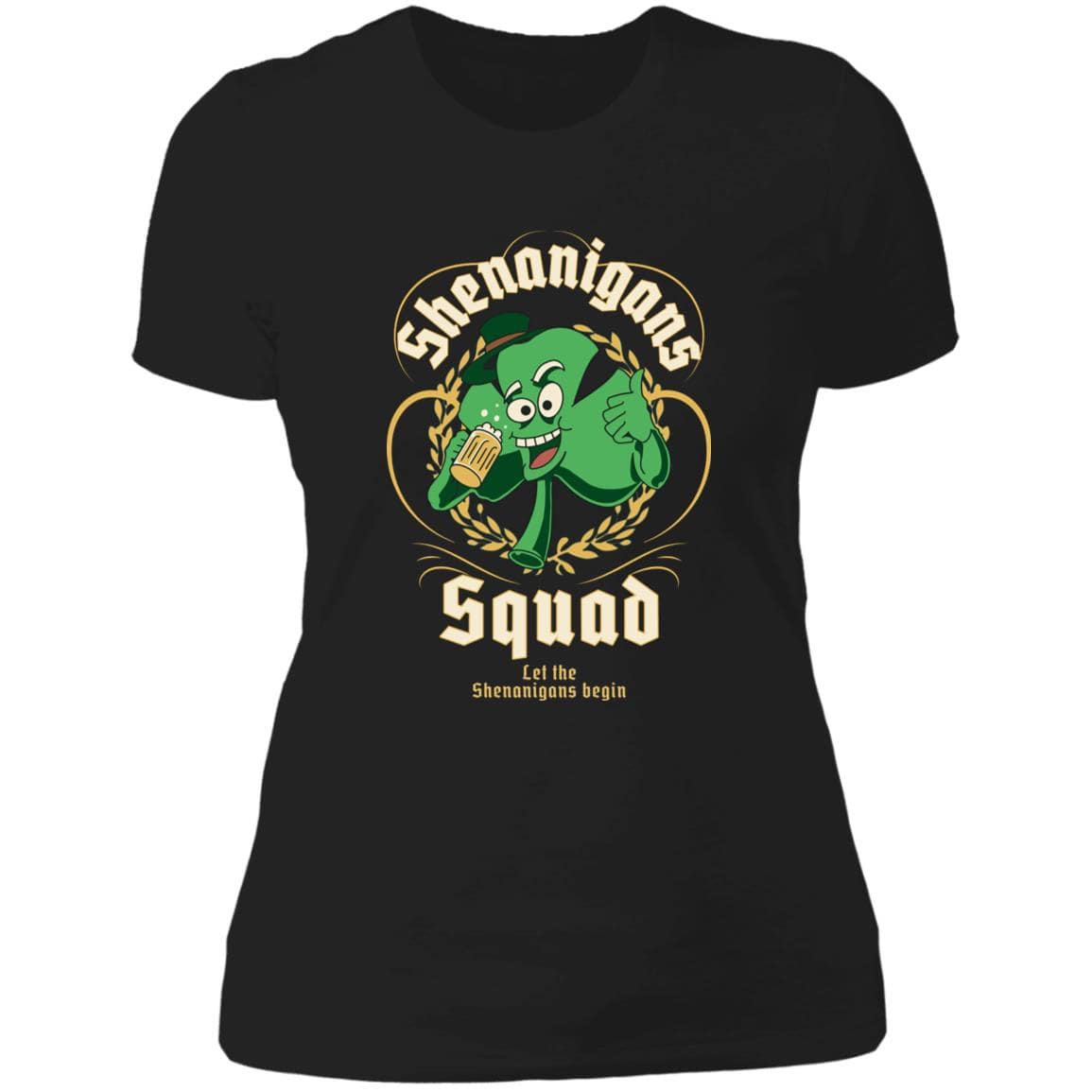 Shenanigans Squad Next Level Ladies' Boyfriend T-Shirt - Get ready for some fun! - Expressive DeZien