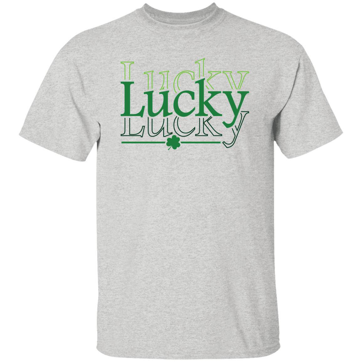 Lucky Lucky Lucky Classic T-Shirt - Fun and Stylish - Expressive DeZien