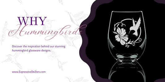 The Story Behind Our Hummingbird Stemless Wine Glasses
