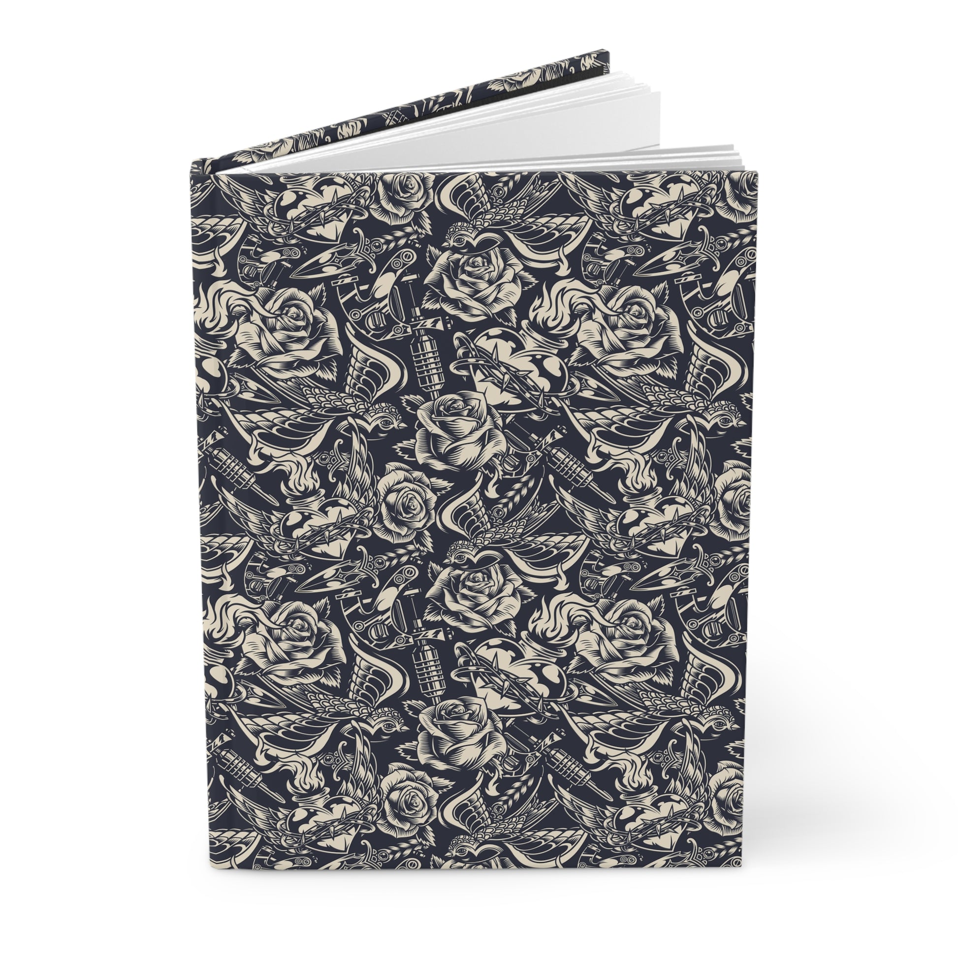 Vintage Tattoo Hardcover Journal - Expressive DeZien 