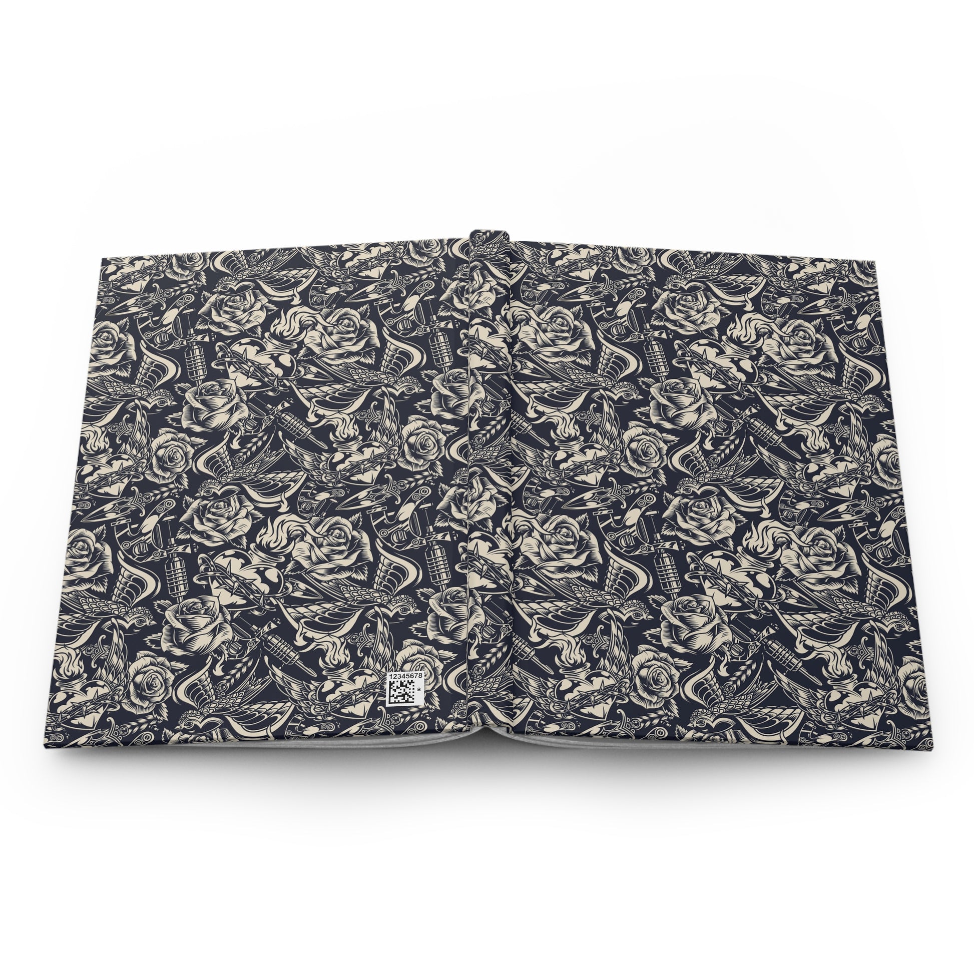 Vintage Tattoo Hardcover Journal - Expressive DeZien 
