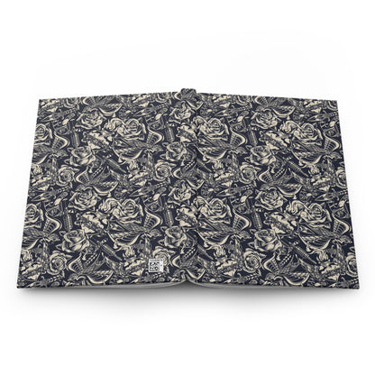 Vintage Tattoo Hardcover Journal - Expressive DeZien 