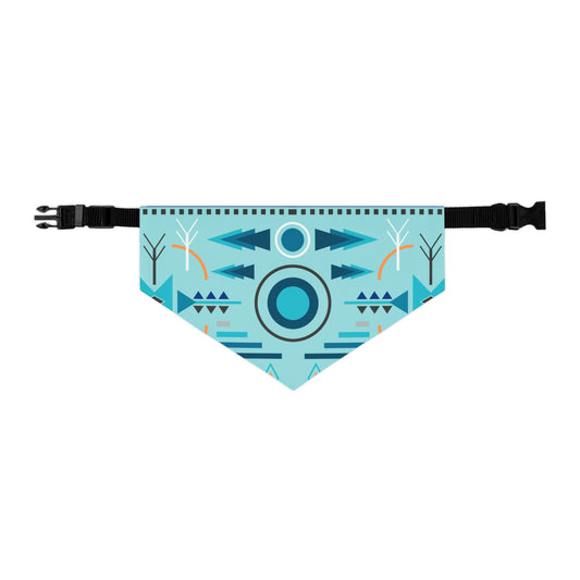 Pet Bandana Collar Native Blue Sky - Expressive DeZien 