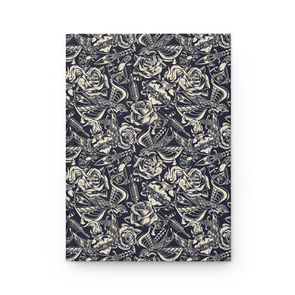 Vintage Tattoo Hardcover Journal - Expressive DeZien 