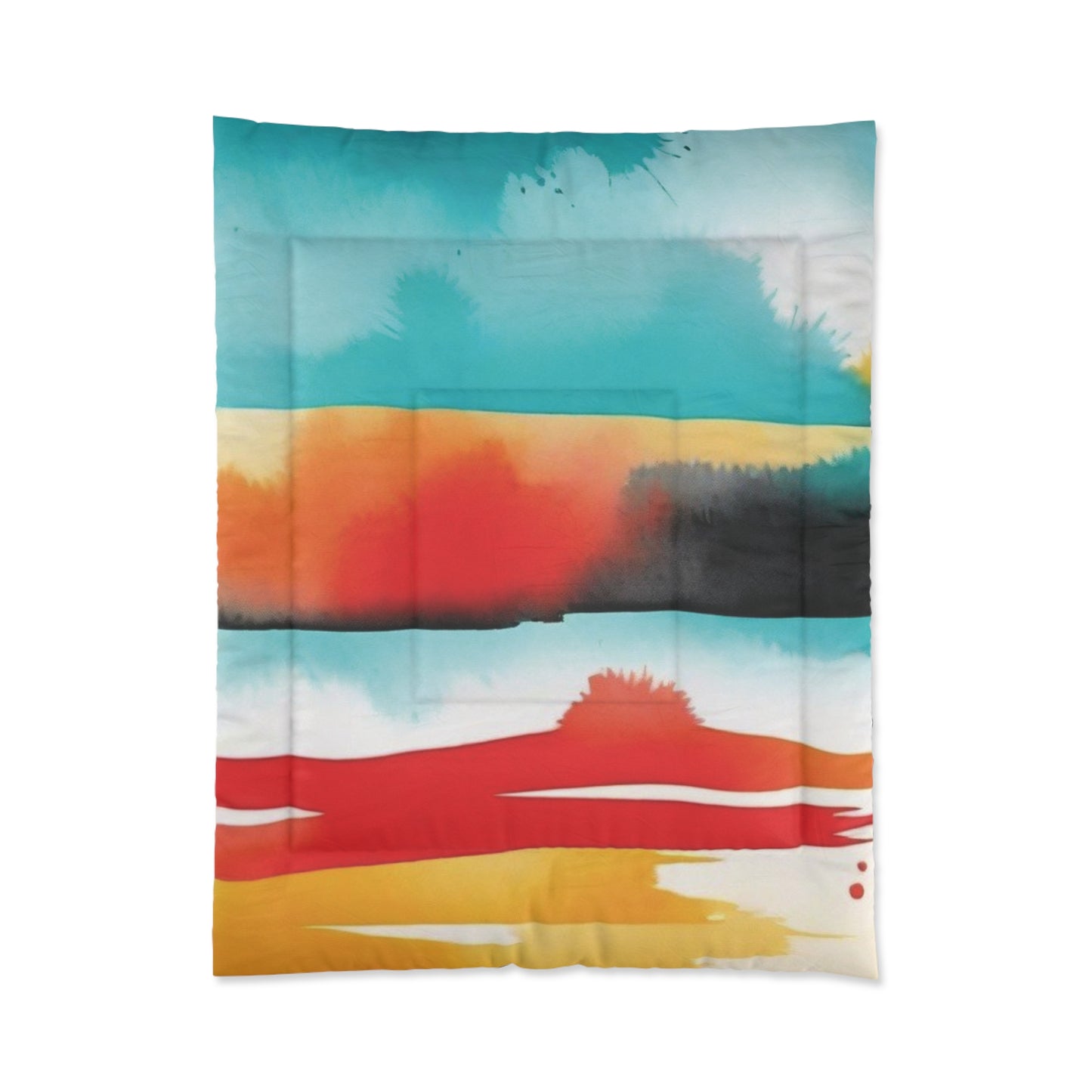 Fire Sky Over Water Comforter – Artist-Designed, Lightweight & Bold
