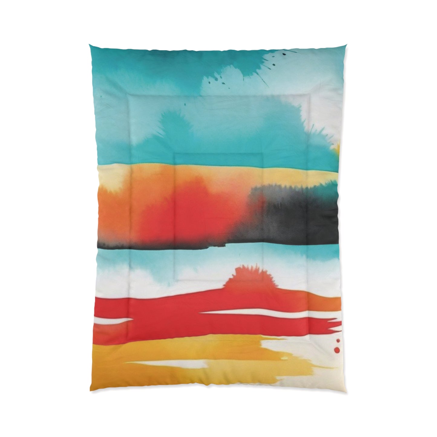 Fire Sky Over Water Comforter – Artist-Designed, Lightweight & Bold