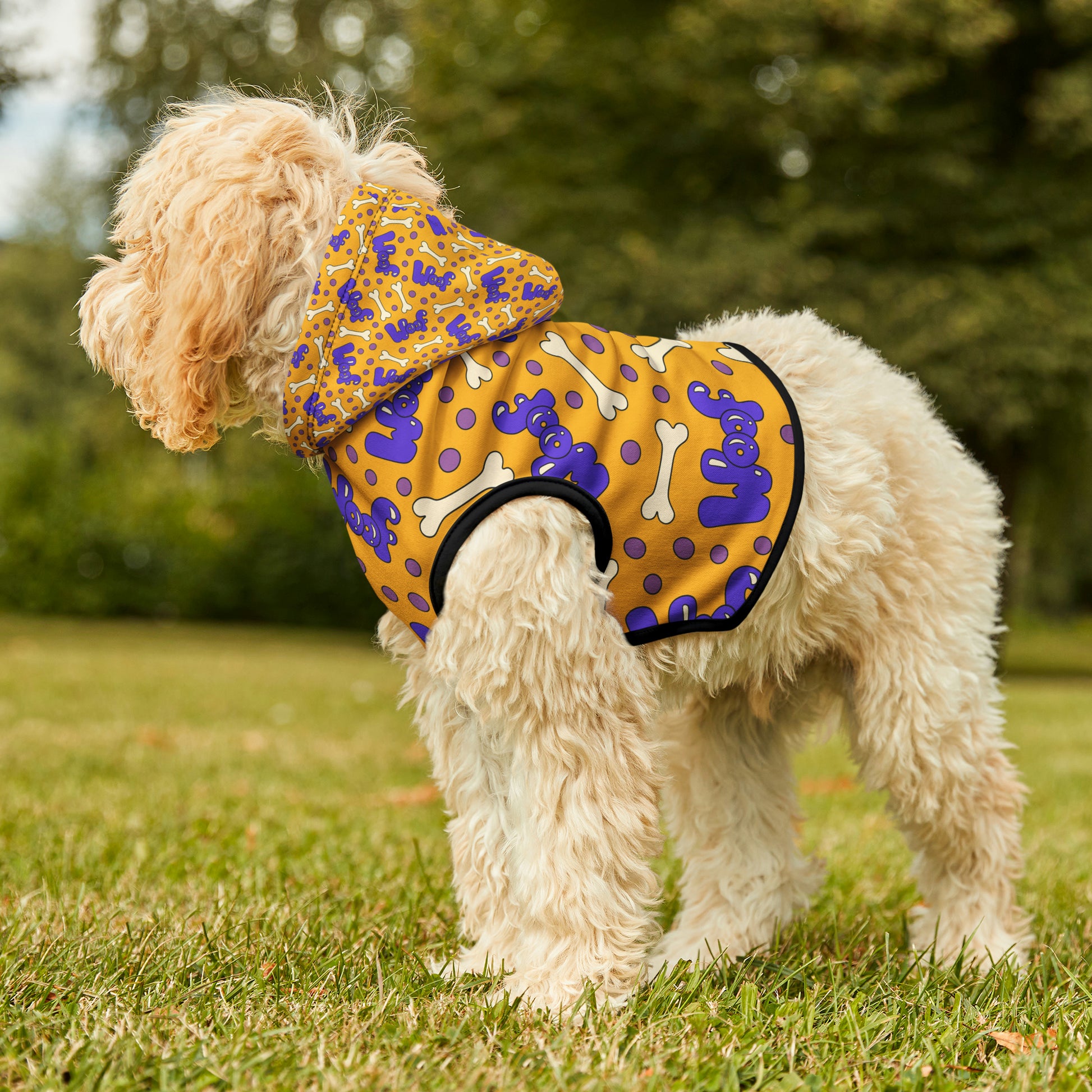 Pet Hoodie WOOF - Expressive DeZien 